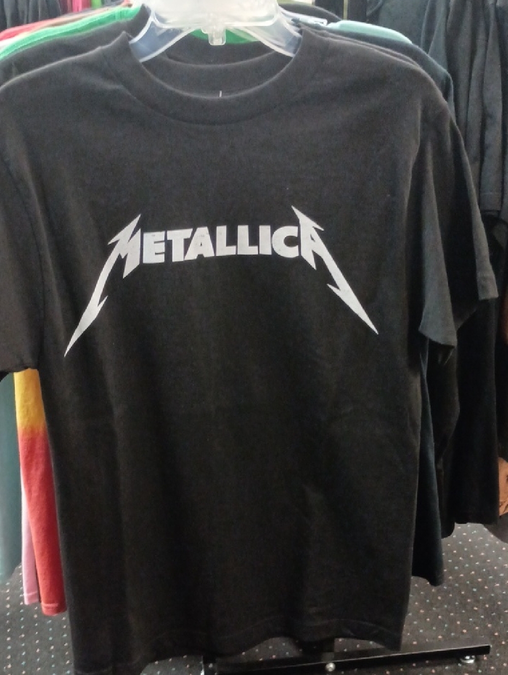 Metallica Black Logo Tee